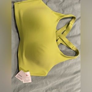 Green lululemon energy bra high support 36 D